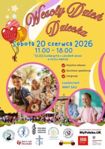 Wesoły Dzień Dziecka Laxton Hall 20 czerwiec 2026